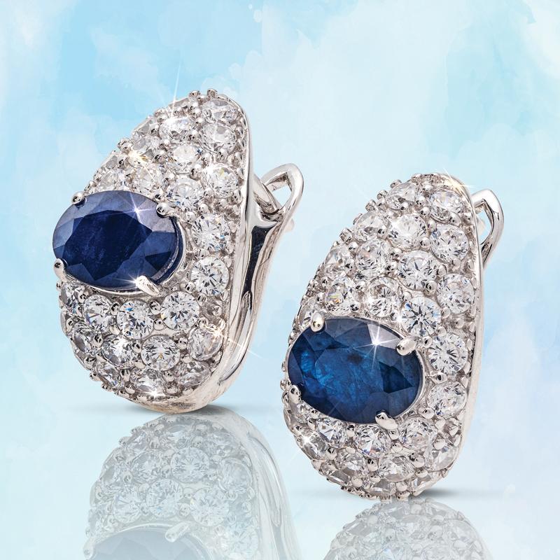 Monique Sapphire Earrings